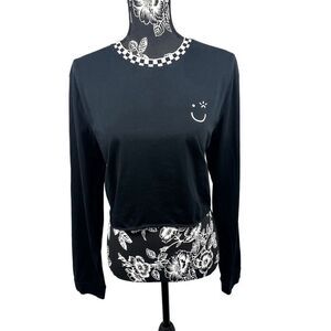 VANS x Flour Shop Smiley Cropped Longsleeve